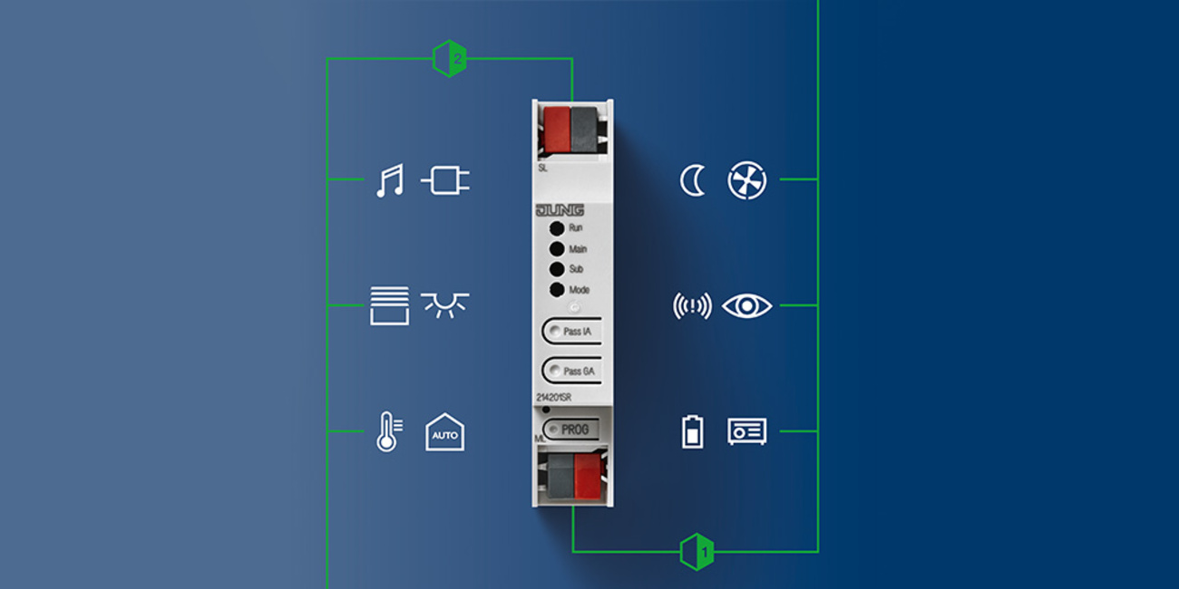 KNX Bereichs- und Linienkoppler bei Elektro Dreßel GmbH i.L. in Weisendorf